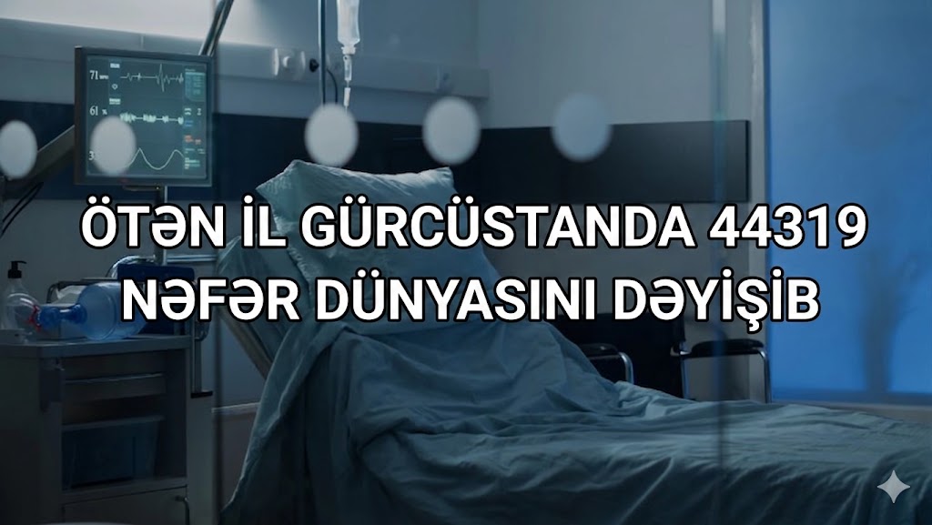 ÖTƏN İL GÜRCÜSTANDA 44319 NƏFƏR DÜNYASINI DƏYİŞİB